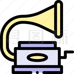 留声机图标