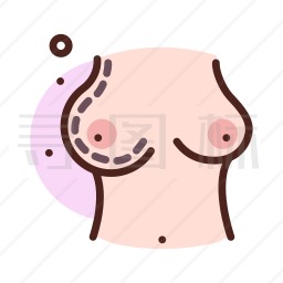 乳房图标