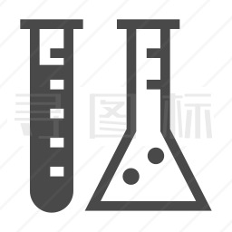 试管图标