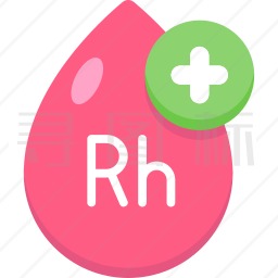 血rh阳性图标
