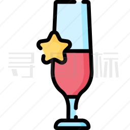 葡萄酒杯图标