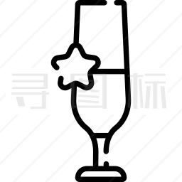 葡萄酒杯图标