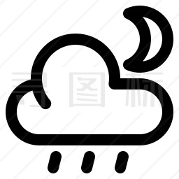 下雨图标