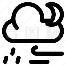 大雨图标