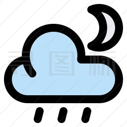 下雨图标