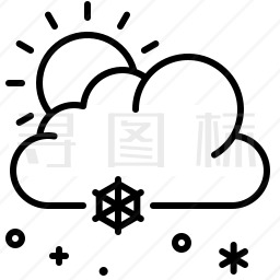 下雪图标