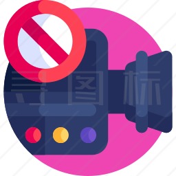 禁止录像图标