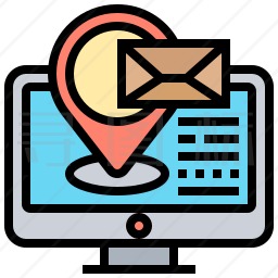 邮件位置图标