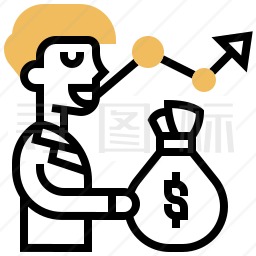 商业收入图标