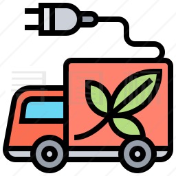 能源卡车图标