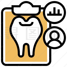 牙齿诊断图标