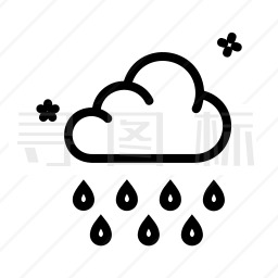 下雨图标