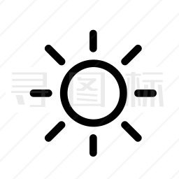 太阳图标