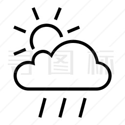 下雨图标