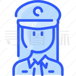女警察图标