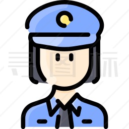 女警察图标