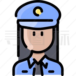 女警察图标