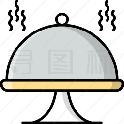 食物托盘图标