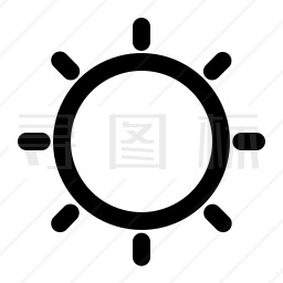 太阳图标