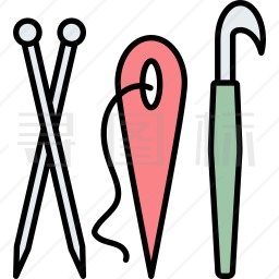 针织工具图标