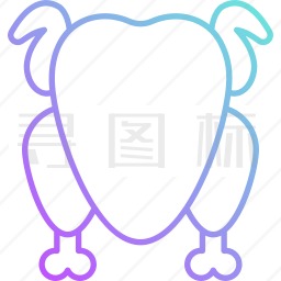 烤鸡图标