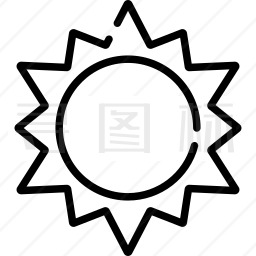 太阳图标