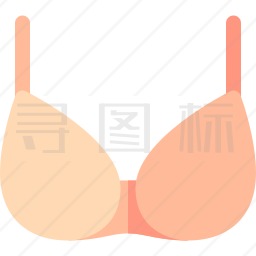 哺乳胸罩图标