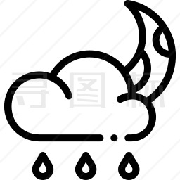 雨图标