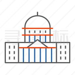 国会大楼图标