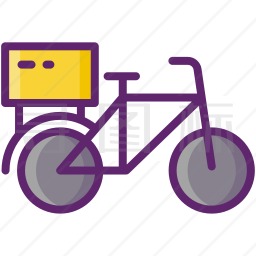 货物自行车图标