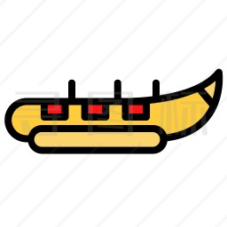 香蕉船图标