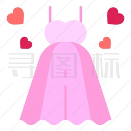 婚纱礼服图标