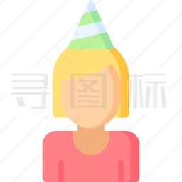 生日女孩图标