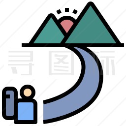 背包客图标