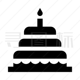 生日蛋糕图标