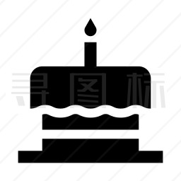 生日蛋糕图标