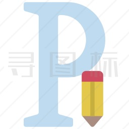 字母p图标