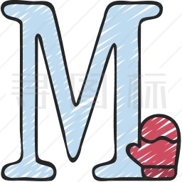 字母M图标