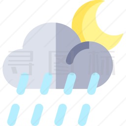 大雨图标