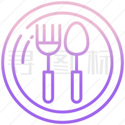 餐具图标