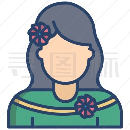 墨西哥女人图标