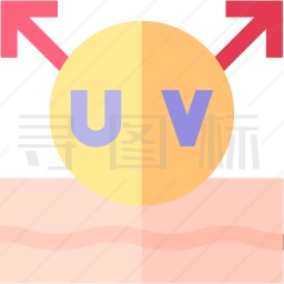 紫外线防护图标