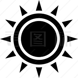 太阳图标