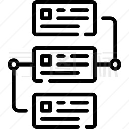 工作流程图标