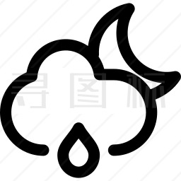 雨图标