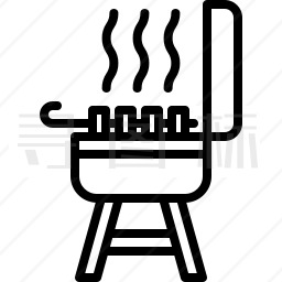 烧烤炉图标