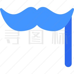 小胡子图标