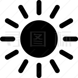 太阳图标