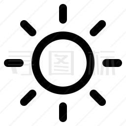 太阳图标