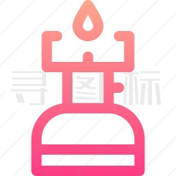 野营燃气炉图标